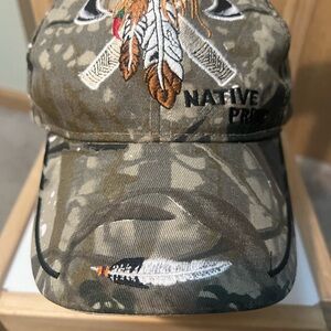 Joycap Adjustable Hat Native Pride Baseball Cap Double Axe Dream Catcher